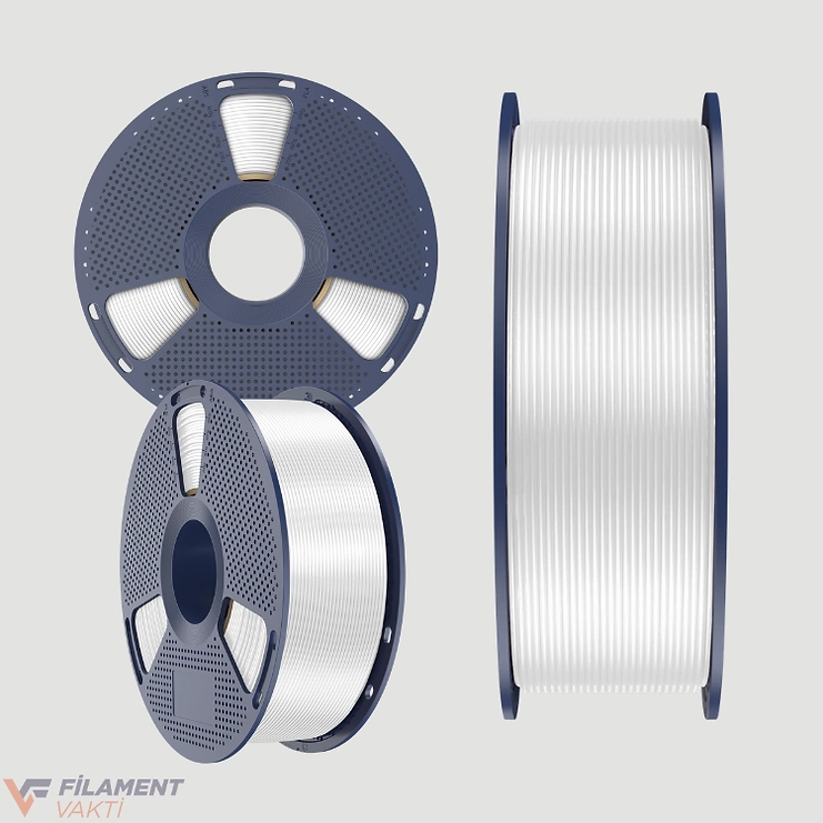 Sunlu Silk PLA+ Filament - Beyaz