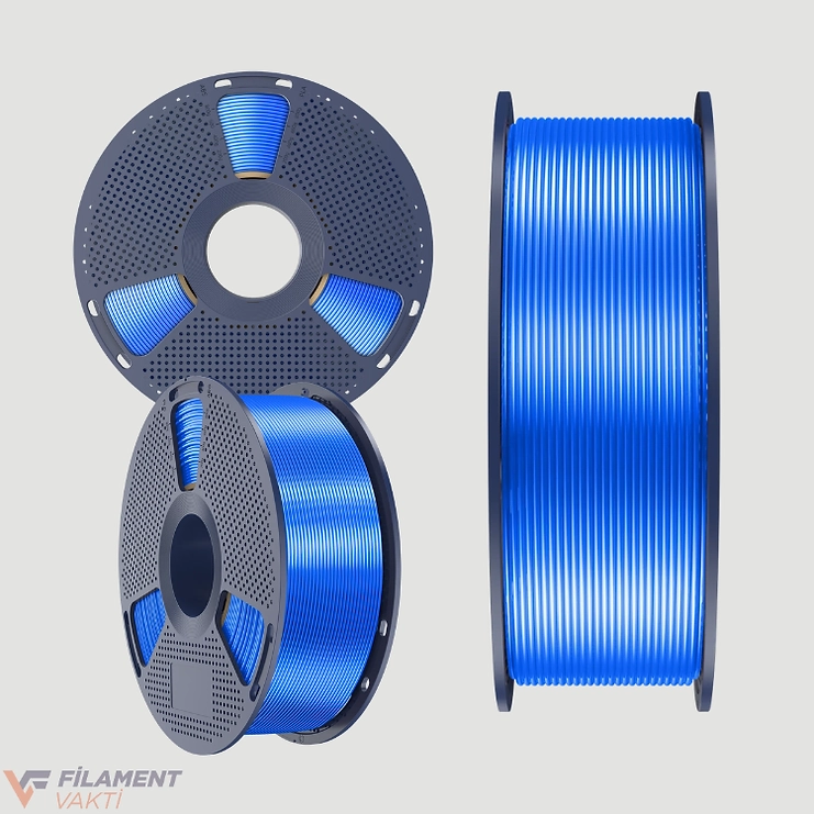 Sunlu Silk PLA+ Filament - Mavi