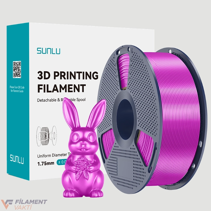 Sunlu / Jayo Silk PLA+ 1.75mm 1kg Mor