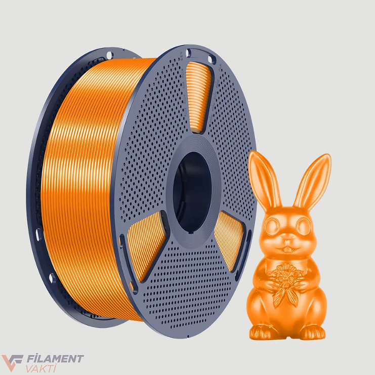 Sunlu Silk PLA+ Filament - Turuncu