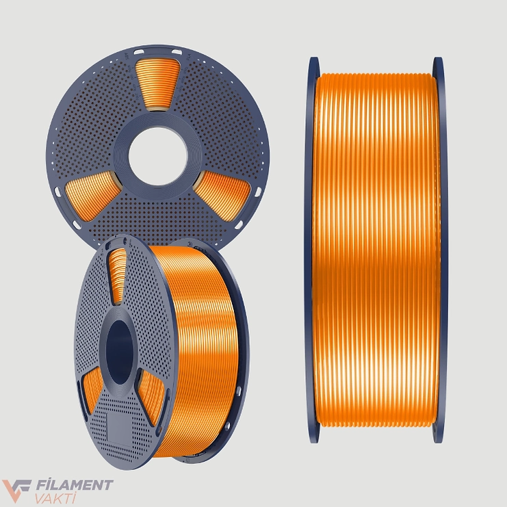 Sunlu Silk PLA+ Filament - Turuncu