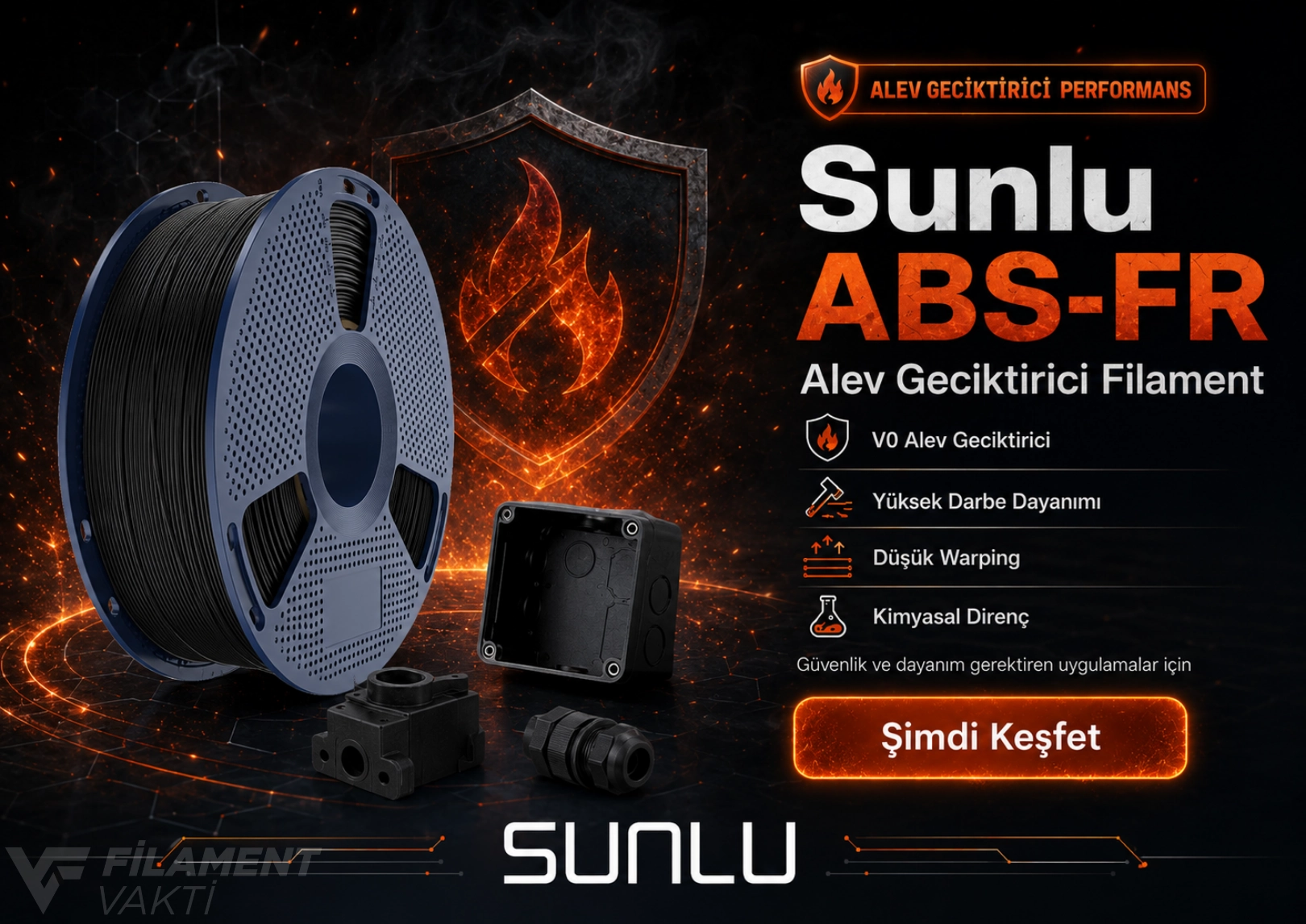 Sunlu ABS-FR Filament